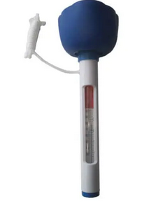 Floating Pool Thermometer Crystalline Analog Water Gauge - Image 2
